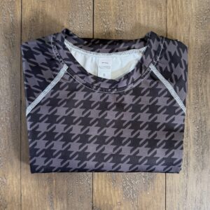 Gray Houndstooth